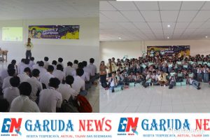 PEMUDA KATOLIK KOMISARIAT LAMPUNG ( KOMDA ) MELAKUKAN EDUKASI POLITIK UNTUK PELAJAR SMA YOS SUDARSO METRO